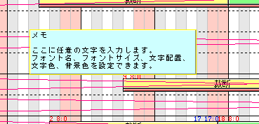 画面にメモを張り付ける